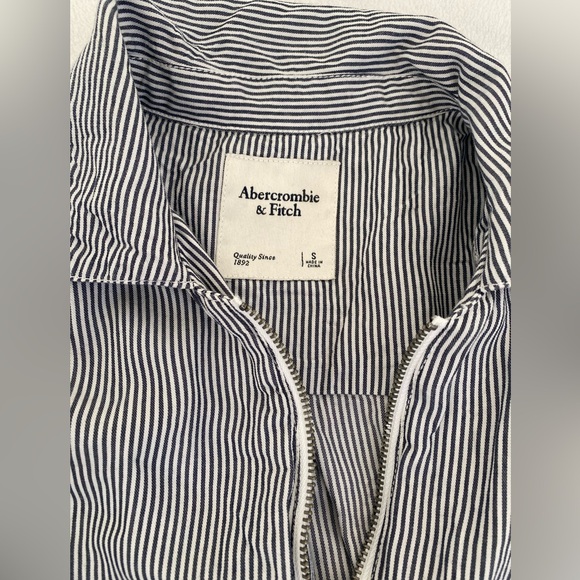 Abercrombie striped utility romper - Picture 7 of 10